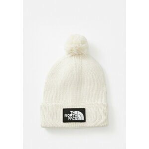 m[XtFCX fB[X Xq ANZT[ LOGO BOX POM BEANIE UNISEX - Beanie - white dune