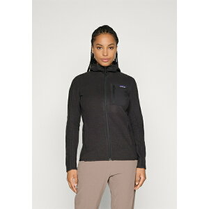 p^SjA fB[X p[J[EXEFbgVc AE^[ R1 AIR FULL ZIP HOODY - Fleece jacket - black