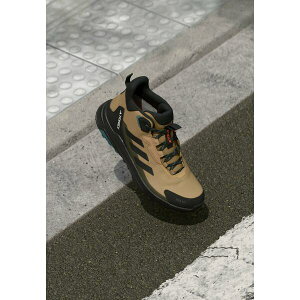 AfB_X ebNX Y nCLO X|[c ANYLANDER MID - Hiking shoes - cardboard/core black/shadow olive
