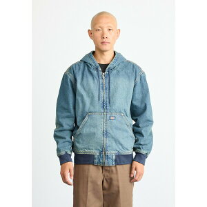 fBbL[Y Y WPbgu] AE^[ HILHAM HOODED JACKET - Bomber Jacket - khaki tinted blue