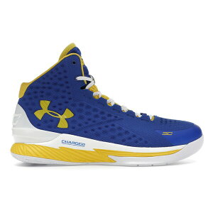 Under Armour A_[A[}[ Y Xj[J[ yUnder Armour Curry 1 Retro Home (2021)z TCY US_10(28.0cm) Royal/Taxi