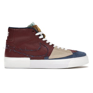Nike �i�C�L �����Y �X�j�[�J�[ �yNike SB Zoom Blazer Mid Edge Team Red�z �T�C�Y US_11(29.0cm) Team Red/Tan-Navy
