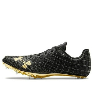 Under Armour A_[A[}[ Y Xj[J[ yUnder Armour Sprint Pro 3 'Black Gold' 3022516-003z TCY US_7.5(25.5cm)
