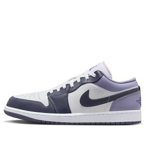 Air Jordan W[_ Y Xj[J[ yAir Jordan 1 Low 'White Purple' 553558-145z TCY US_M_14