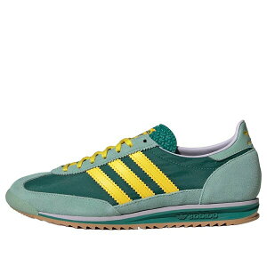 adidas �A�f�B�_�X ���f�B�[�X �X�j�[�J�[ �y(WMNS) adidas SL 72 'Active Green Yellow' JH7391�z �T�C�Y US_9.5(26.5cm)