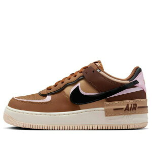Nike �i�C�L ���f�B�[�X �X�j�[�J�[ �y(WMNS) Nike Air Force 1 Shadow 'Light British Tan Pink Cacao Wow' DZ1847-200�z �T�C�Y US_5(22.0cm)