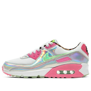 Nike �i�C�L ���f�B�[�X �X�j�[�J�[ �y(WMNS) Nike Air Max 90 LX 'Laser Fuchsia' CQ2559-100�z �T�C�Y US_7(24.0cm)