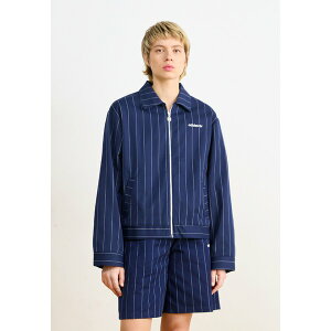 AfB_XIWiX fB[X WPbgu] AE^[ PINSTRIPE - Summer jacket - night indigo/off-white