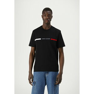 g~[ qtBK[ Y T_ V[Y CHEST INSERT TEE - Print T-shirt - black