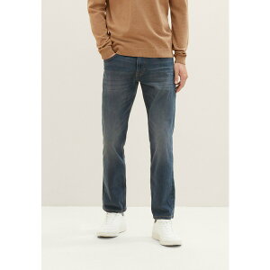 geC[ Y T_ V[Y MARVIN - Straight leg jeans - mid stone wash denim
