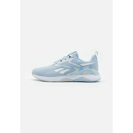 リーボック レディース テニス スポーツ NANOFLEX TR 2 - Training shoe - pale blue/footwear white/pure grey