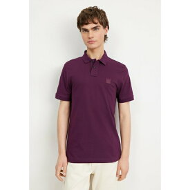 ボス メンズ Tシャツ トップス PASSENGER - Polo shirt - medium purple