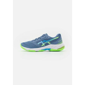 アシックス メンズ スニーカー シューズ NETBURNER BALLISTIC FF 3 - Volleyball shoes - denim blue/waterscape