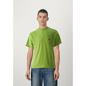 ズーヨーク メンズ Tシャツ トップス INITIAL POCKET UNISEX - Basic T-shirt - green