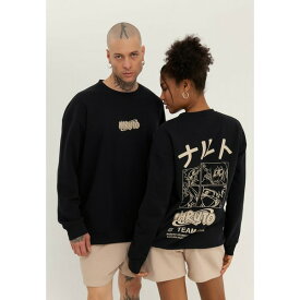 ユアターン メンズ パーカー・スウェットシャツ アウター NARUTO CREW RELAXED BACK PRINT UNISEX - Sweatshirt - black