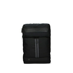 �s�[�N�A�h�� �����Y �o�b�N�p�b�N�E�����b�N�T�b�N �o�b�O Leather-trimmed panelled backpack Black