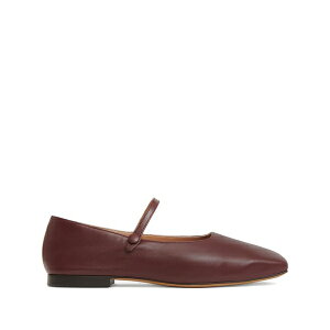 �}���X�[���K�u���G�� ���f�B�[�X �T���_�� �V���[�Y Square-toe ballerina shoes Red