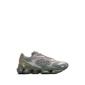 �j���[�o�����X �����Y �X�j�[�J�[ �V���[�Y Abzorb 2000 metallic sneakers Silver