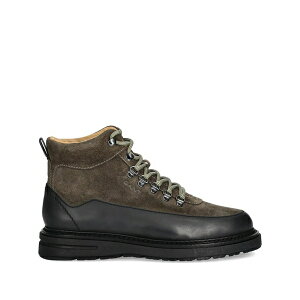 �K���g �����Y �u�[�c �V���[�Y Lace-up panelled boots Brown