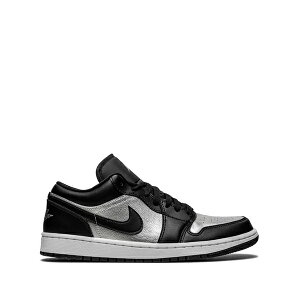 �W���[�_�� ���f�B�[�X �X�j�[�J�[ �V���[�Y Air jordan 1 low se silver toe sneakers Black