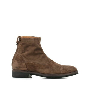 �A���x���g �t�@�b�V���[�j ���f�B�[�X �u�[�c �V���[�Y 30mm zip-fastening suede boots Brown
