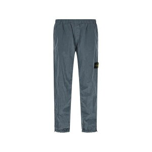 �X�g�[���A�C�����h �����Y �J�W���A���p���c �{�g���X Nylon metal track pants Blue