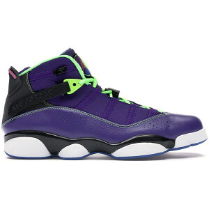 Jordan �W���[�_�� �����Y �X�j�[�J�[ �yJordan 6 Rings Bel Air�z �T�C�Y US_12(30.0cm) Court Purple/Club Pink-Black-Flash Lime