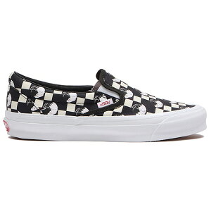 Vans �o���Y �����Y �X�j�[�J�[ �yVans OG Classic Slip-On LX Year of The Rabbit Black�z �T�C�Y US_7(25.0cm) Black/White/Red