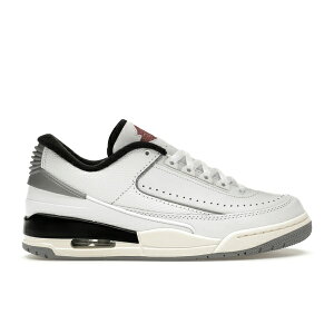 Jordan �W���[�_�� �����Y �X�j�[�J�[ �yJordan 2/3 White Black Metallic Silver�z �T�C�Y US_M_14 White/Black/Metallic Silver