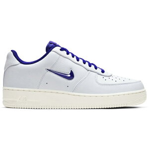 Nike �i�C�L �����Y �X�j�[�J�[ �yNike Air Force 1 Low Jewel Home and Away Concord�z �T�C�Y US_M_13 White/Sail/University Red/Concord