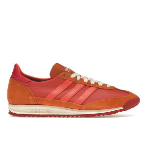 adidas �A�f�B�_�X �����Y �X�j�[�J�[ �yadidas SL 72 Wales Bonner Collegiate Orange�z �T�C�Y US_10.5(28.5cm) Trace Pink/Collegiate Orange/Maroon