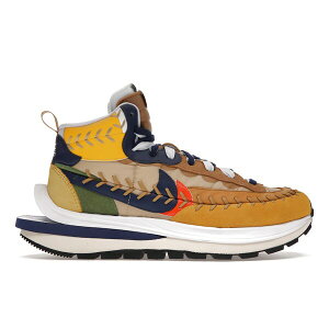 Nike �i�C�L �����Y �X�j�[�J�[ �yNike Vaporwaffle sacai Jean Paul Gaultier Sesame Blue�z �T�C�Y US_8.5(26.5cm) Sesame/Blue-Yellow