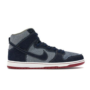 Nike �i�C�L �����Y �X�j�[�J�[ �yNike SB Dunk High Reese Forbes Denim�z �T�C�Y US_8.5(26.5cm) Midnight Navy/Midnight Navy