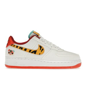 Nike �i�C�L �����Y �X�j�[�J�[ �yNike Air Force 1 Low '07 LX Year of the Tiger�z �T�C�Y US_12.5(30.5cm) Sail/University Gold-White-Aurora Green-Rush Orange