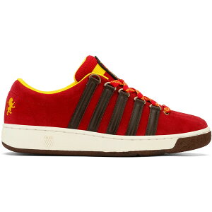 K-Swiss �P�[�X�C�X �����Y �X�j�[�J�[ �yK-Swiss Classic 2000 Harry Potter Gryffindor�z �T�C�Y US_10(28.0cm) Red/Yellow-Brown