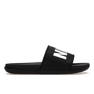 Nike �i�C�L �����Y �X�j�[�J�[ �yNike Offcourt Slide Black White�z �T�C�Y US_M_13 Black/White