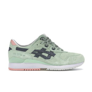 ASICS �A�V�b�N�X �����Y �X�j�[�J�[ �yASICS Gel-Lyte III End Wasabi (Special Box)�z �T�C�Y US_8.5(26.5cm) Green Gecko/Taupe Grey