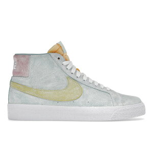 Nike �i�C�L �����Y �X�j�[�J�[ �yNike SB Blazer Mid Faded Light Dew�z �T�C�Y US_6(24.0cm) Light Dew/Light Citron-Green Glow