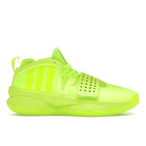 adidas �A�f�B�_�X �����Y �X�j�[�J�[ �yadidas Dame 8 EXTPLY Lucid Lemon�z �T�C�Y US_12.5(30.5cm) Lucid Lemon/Lucid Lemon/Cloud White