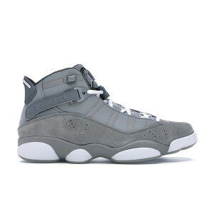 Jordan �W���[�_�� �����Y �X�j�[�J�[ �yJordan 6 Rings Cool Grey�z �T�C�Y US_11.5(29.5cm) Matte Silver/Cool Grey-Black-White