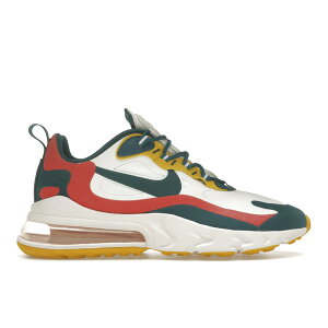Nike �i�C�L �����Y �X�j�[�J�[ �yNike Air Max 270 React White Turquoise Yellow�z �T�C�Y US_11(29.0cm) White/Turquoise-Yellow