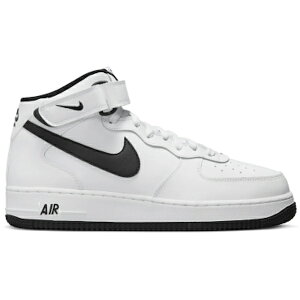 Nike �i�C�L �����Y �X�j�[�J�[ �yNike Air Force 1 Mid White Black (2023)�z �T�C�Y US_9(27.0cm) White/Black