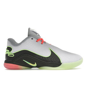 Nike �i�C�L �����Y �X�j�[�J�[ �yNike LeBron 22 Moonlight (Translucent Outsole)�z �T�C�Y US_5(23.0cm) White/Volt Glow/Medium Ash/Hot Lava/Wolf Grey