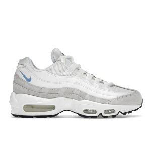 Nike iCL fB[X Xj[J[ yNike Air Max 95 Summit White University Blue (Women's)z TCY US_5(22.0cm) Summit White/Mantra Orange/Black/University Blue