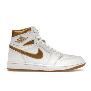 Jordan W[_ fB[X Xj[J[ yJordan 1 Retro High OG Metallic Gold (Women's)z TCY US_W_13.5 White/Metallic Gold/Gum Light Brown