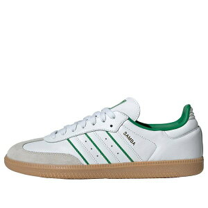 adidas �A�f�B�_�X �����Y �X�j�[�J�[ �T���o �yadidas Samba OG 'Crystal White Green' JI2044�z �T�C�Y US_12(30.0cm)