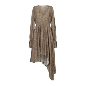 【送料無料】 マウロ グリフォーニ レディース ワンピース トップス Short dresses Khaki