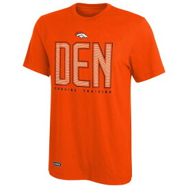 アウタースタッフ メンズ Tシャツ トップス Denver Broncos Record Setter TShirt Orange