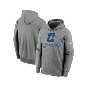 iCL Y p[J[EXEFbgVc AE^[ Men's Heather Gray Indianapolis Colts Performance Pullover Hoodie Heather Gray