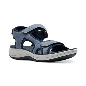 N[NX fB[X T_ V[Y Women's Cloudsteppers Mira Bay Strappy Sport Sandals Denim Blue